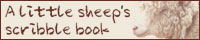 A little sheep’s scribble book